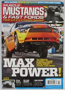 Muscle Mustangs & Fast Fords Magazine July 2012 Cobra GT NMRA Car Auto - Imagen 1 de 5