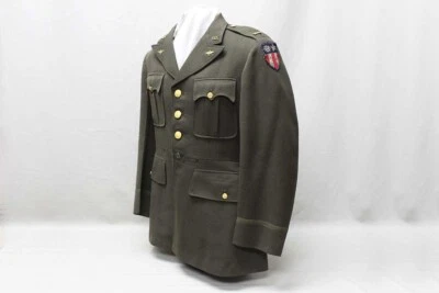 US 10th AAF/CBI Bullion Officer Service Tunic Named . UA1291 - Image 1 of 4