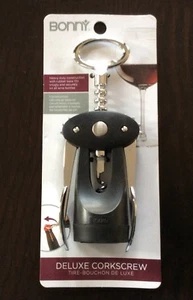 Heavy Bonny Bar Deluxe Wing Corkscrew Opener Bradshaw International 6 3/4” L - Picture 1 of 6