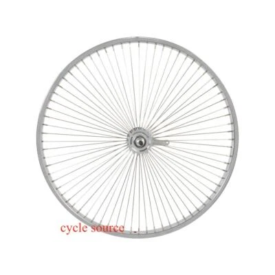 ENIX LOWRIDER CLASSIC 26" Steel Coaster Wheel 72 Spoke 14g Chrome