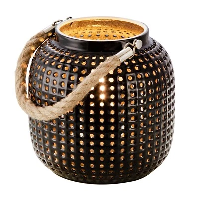 Tischlampe Schwarz BOLA Dekoleuchte Nino Leuchten