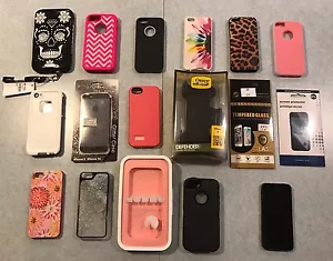 Apple iPhone 5 - 32GB -Black & Slate (Sprint) + Otterbox + Lifeproof + 9 cases+ - Picture 1 of 12