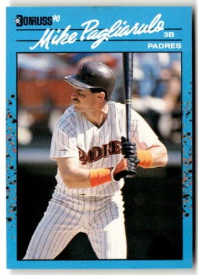 Mike Pagliarulo 1990 Donruss Best of the NL #137 San Diego Padres - Image 1 of 2