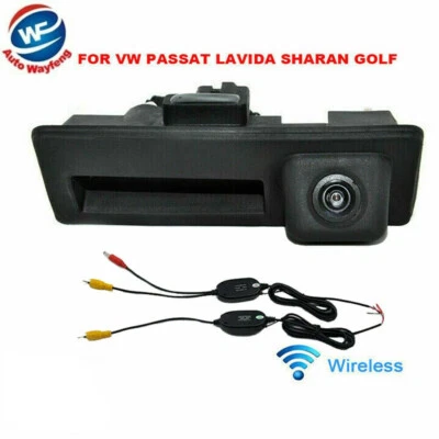 Wireless Car Rear View Backup Camera for Vw Passat Lavida Sharan Golf CCD - Image 1 of 4