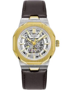 Rotary GS05496/06 Mens Watch Regent Automatic 40mm 10ATM - Picture 1 of 4