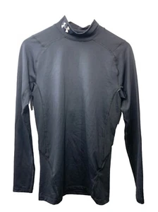 Man's Shirts & Tops Under Armour ColdGear Armour Compression Mock Size L Black - Picture 1 of 7