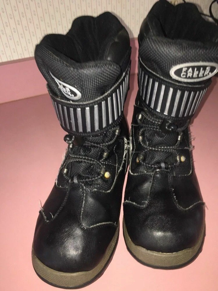 falls creek thinsulate snow boots size 7 Black - Image 1 of 3