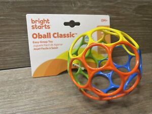 Oball Classic Ball - Red, Yellow, Green, Blue, Ages Newborn + Red/Yellow 