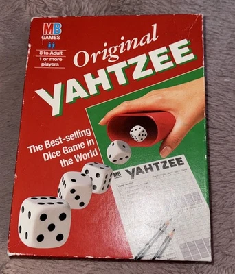 MB Games Yahtzee Original Dice Game 1997 - (8+) - Complete - Image 1 of 3
