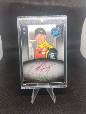 2013 Press Pass Redline Signatures Red  08 /10 Clint Bowyer #RS-CB Auto - Image 1 of 3
