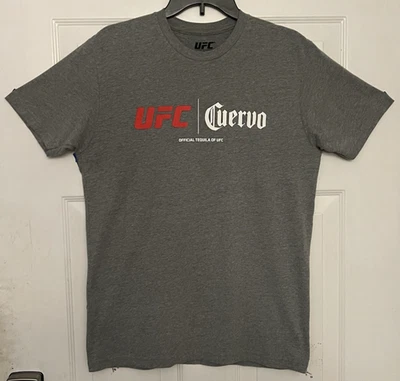 Camiseta UFC Jose Cuervo Tequila Gris Jaspeado Para Hombre Talla Mediana Foto 1 de 4
