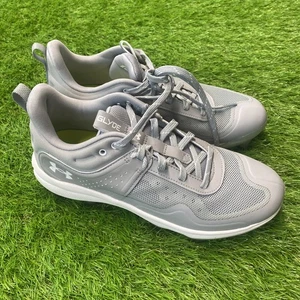 Botines de softbol Under Armour GLYDE MT TPU grises 3024329-104 para mujer talla 8,5 nuevos - Imagen 1 de 6