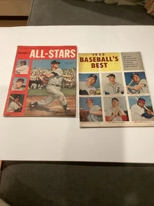 Riviste fotografiche 2 copertine Mickey Mantle/1953's Best & 1953 All-Stars - Foto 1 di 15