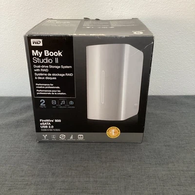 Western Digital My Book Studio Edition II 2TB External Hard Drive New In Box - Image 1 of 4