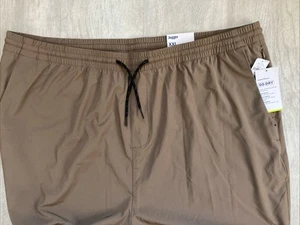 Old Navy Active Go-Dry Jogger Pants XXL Lightweight Taupe NWT - Picture 1 of 3