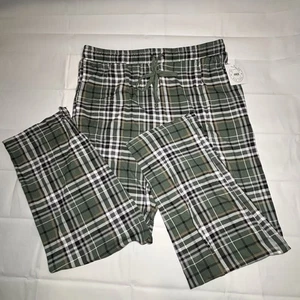 Herren Pyjama Unterteil ANDE New York Nachtwäsche XL weich grün kariert Neu mit Etikett - Bild 1 von 11