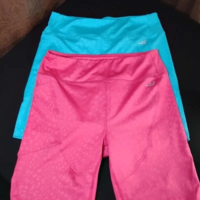 2 Pairs Of BCG Shorts Women’s Size Large Pink Blue - F  - Image 1 of 4
