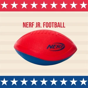 NERF Sports Turbo Jr. Football Red And Blue Spring Summer New Sealed - Picture 1 of 4
