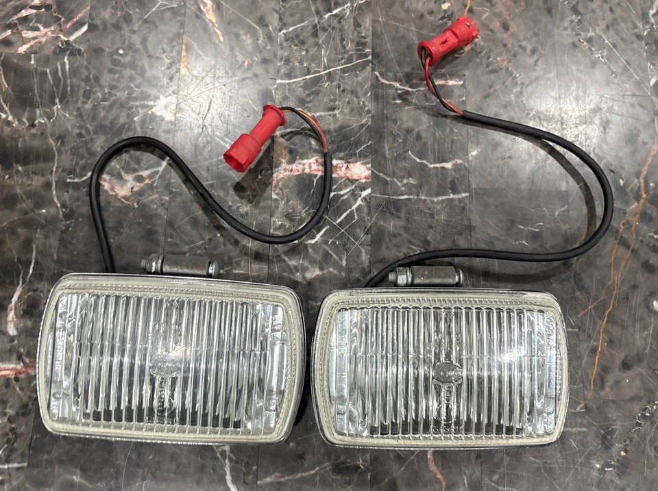 89-91 1989-1991 Jaguar XJS V12 Hella Fog Light Lamp lights Oem - Image 1 of 4