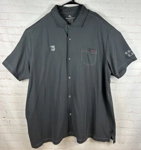 Tommy Bahama Men's Hawaiian Camp Button Bowling Shirt Size 3XL Marlin Logo - Picture 1 of 7