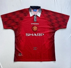 Original Manchester United Trikot 1997/98, UMBRO, Gr. XL - Bild 1 von 4