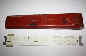 Vintage Pickett Modell N-515-T Rechenschieber Cleveland Institute Elektronik Leder - Bild 1 von 14