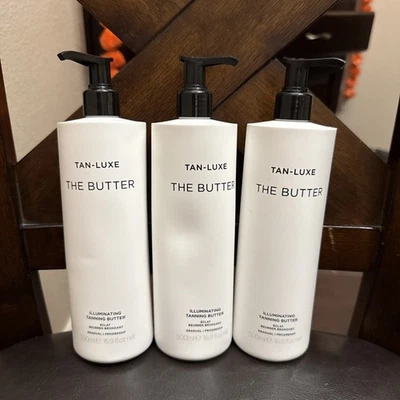 3 Tan-Luxe THE BUTTER  Illuminating Tanning Butter Gradual Self Tan 16.9 oz - Image 1 of 3