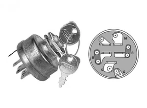 Starter Ignition Switch w/ Key Fits Troy Bilt Bolens 1754183 1726169 (12752) - Picture 1 of 1