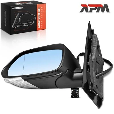 Außenspiegel Links Asphärisch Beheizbar Manuell einklappbar für VW Polo 9N 05-09 - Bild 1 von 4