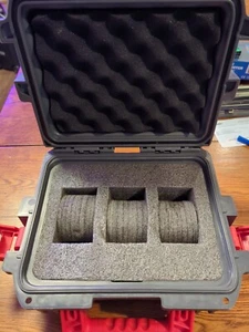 Invicta 3 Slot Storage Case Box Grey Dive Marine Impact Resistant Waterproof - Picture 1 of 4