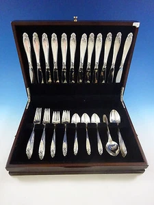 Prelude by International Sterling Silver Flatware Service For 12 Set 60 Pieces - Picture 1 of 7