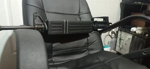 airsoft m16 colt lsw handguard (repro 3d printed) ar15 retro part - Picture 1 of 3