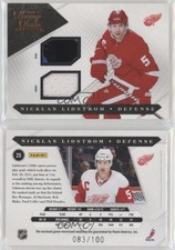 2010-11 Panini Luxury Suite Jersey Jersey/Stick /100 Nicklas Lidstrom #25 HOF