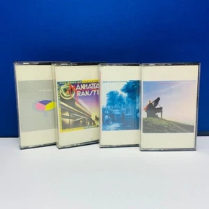 Cassette tapes music hit song vtg mix lot 4 Yes Mcvie Moody blues Manhattan best - Picture 1 of 3