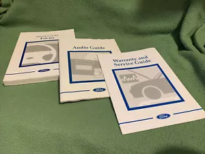Ford Focus Owners Manual Audio Guide and Warranty Service Guide 1998-2004 (Mk1) - Picture 1 of 4