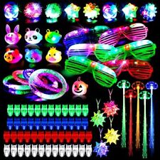 LED Light up Toys 68pcs Party Favors for Kids Adults Glow in The Dark Supplies I