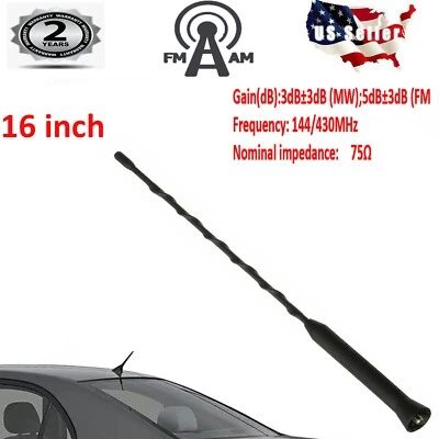 Antena estilo escarabajo nuevo para VW Volkswagen (16 pulgadas) OEM 3A0051849 Foto 1 de 4