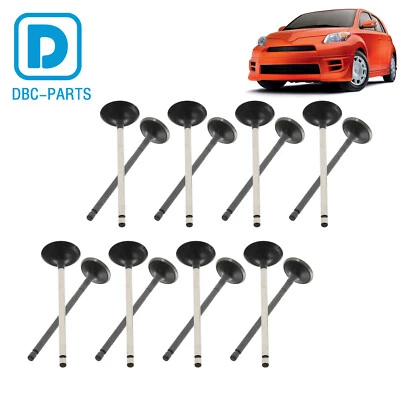 Válvula de admisión de escape del motor para Scion Toyota L4 1.8L DOHC 16V 13711-0T010 Foto 1 de 4