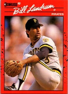 1990 Donruss - Bill Landrum #668 - Picture 1 of 2