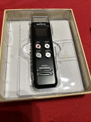 EVISTR 16GB Digital Voice Recorder Voice Activated Recorder with Playback - Image 1 of 3