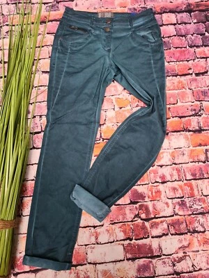 Cecil Damen Hose Stoffhose Jeans Blau Petrol (3 609 ) NEU  - Bild 1 von 3