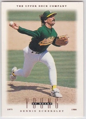 N) 1996 Upper Deck Baseball Trading Card - Dennis Eckersley #101 - Image 1 of 2