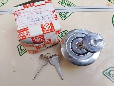 Chevrolet Luv Holden Rodeo 1978 Isuzu KB20 25 tapas llenado de combustible y bloqueo de llaves Foto 1 de 4