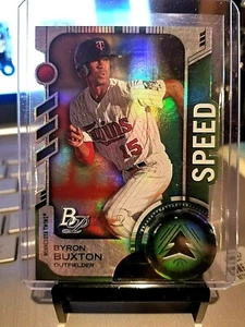2014 BYRON BUXTON BOWMAN PLATINUM TOOLSY SPEED DIE-CUT #TDC-BB MINT. - Picture 1 of 9