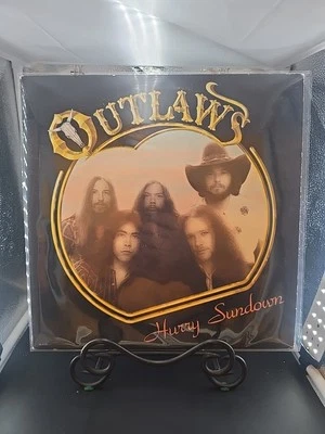 OUTLAWS HURRY SUNDOWN 1977 ARISTA RECORDS LP AL 4135 All-Disc Press EX/EX - Image 1 of 4