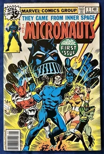 THEY CAME FROM INNER SPACE THE MICRONAUTS #1 - SIGNED By Michael Golden - 1979 - Picture 1 of 5