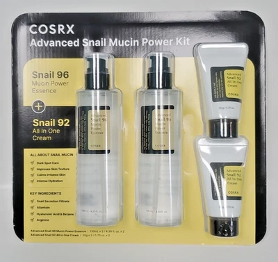COSRX Advanced Snail Mucin Power Kit, Power Essence y crema todo en uno Foto 1 de 3