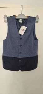 Twoplay boys waistcoat blue size 170cm 14 years new with tags - Picture 1 of 10