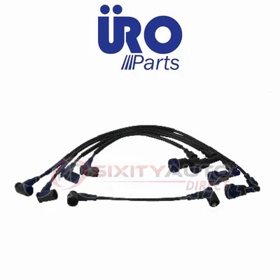 URO Spark Plug Wire Set for 1983-1989 Porsche 944 2.5L 2.7L L4 - Ignition hl Foto 1 de 4