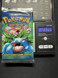 Juego Base Pesada Ilimitado Booster Pack Sellado Venusaur Art 21.14g - Imagen 1 de 1